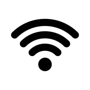 Wi-Fi internet icon. 
