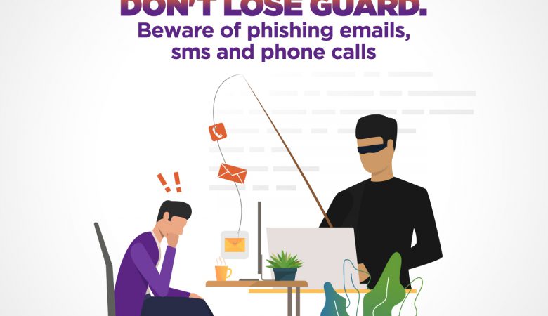 A fraud awareness poster