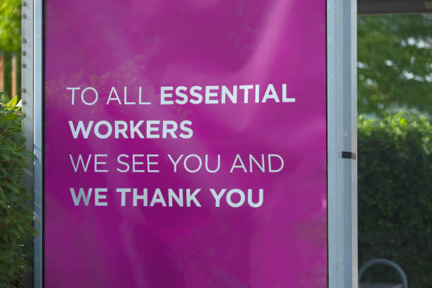 Thank You Sign for Essential Workers