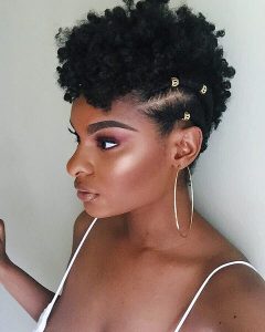 Chioma Chukwuka’s natural hair