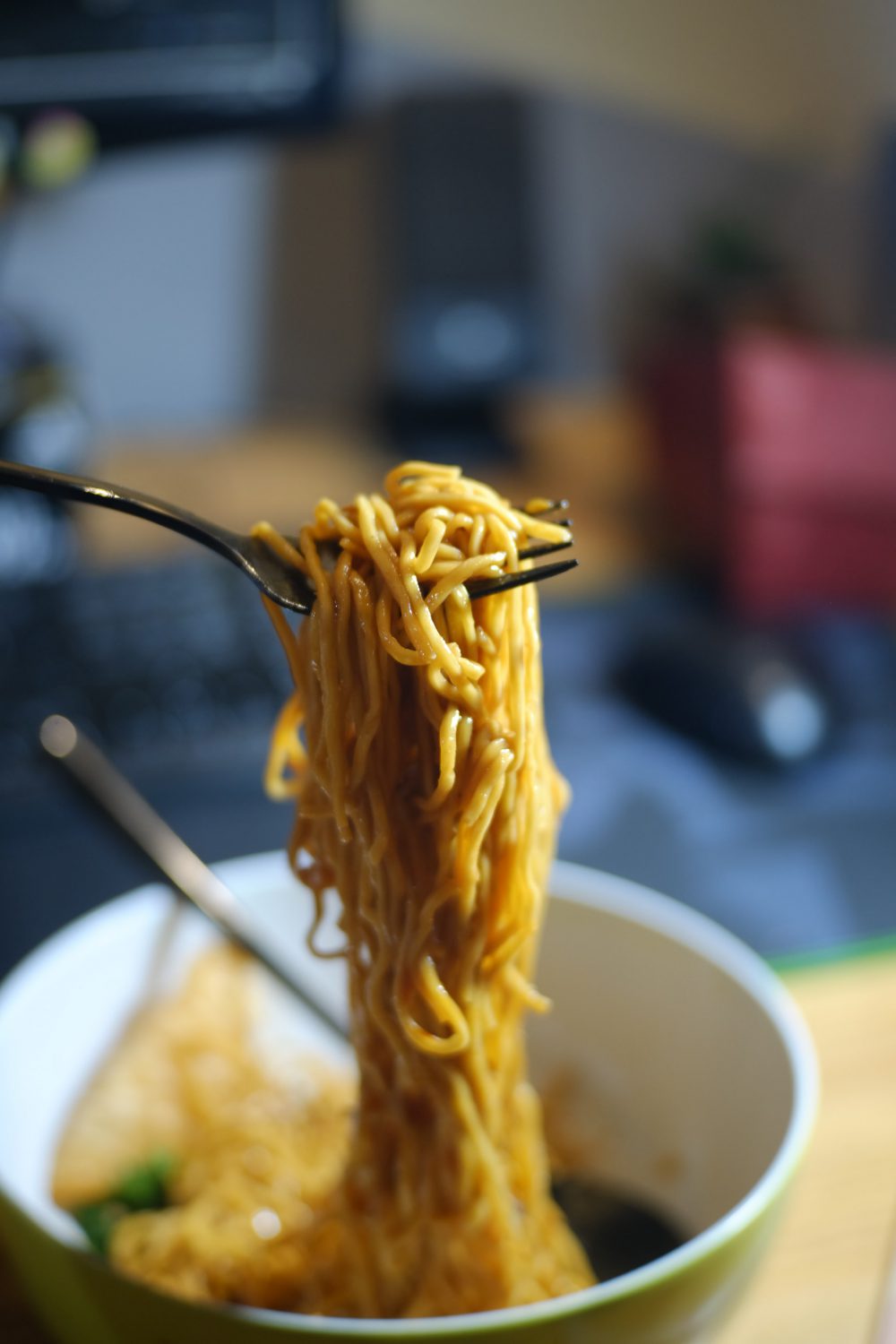 A bowl of noodles- a popular food eaten and loved by students